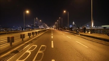 Atatürk ve Yeni Galata köprüleri bu akşam anahtar ve piyon trafiğine kapatılacak