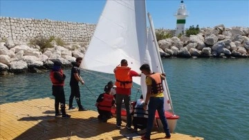 Bedensel Engelliler Türkiye Yelken Şampiyonası Mersin'de başladı