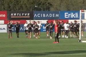Beşiktaş, Borussia Dortmund hazırlıklarını tamamladı