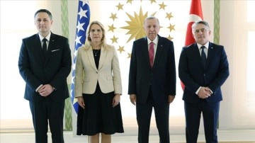 Cumhurbaşkanı Erdoğan, Bosna Hersek Devlet Başkanlığı Konseyi üyelerini onama etti