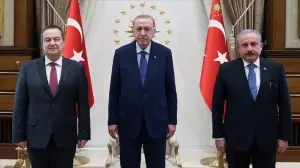 Cumhurbaşkanı Erdoğan, Sırbistan Ulusal Meclis Başkanı Daçiç'i kabul etti