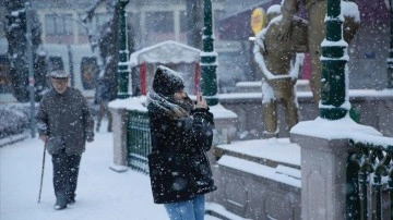Eskişehir'de kar ve antipatik iklim sansasyonel oluyor