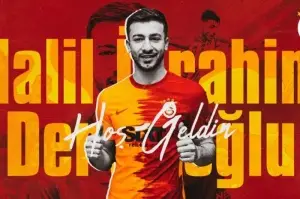 Galatasaray, Halil İbrahim Dervişoğlu'nu KAP'a bildirdi