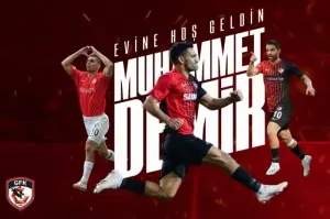 Gaziantep FK, Muhammet Demir'i transfer etti
