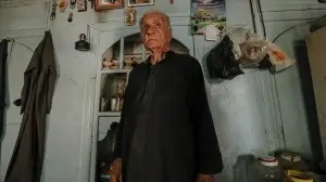 İdlib'in 90 yaşındaki Hacı lakaplı Hristiyan'ı Butrus, Suriye'den başka yerde yaşamak