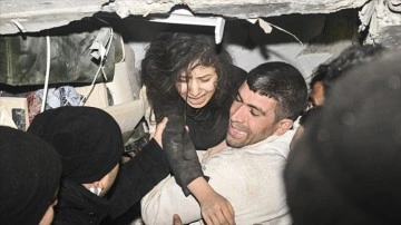 Kahramanmaraş'ta evvel depremden 16 zaman sonraları Hülya İrem'e esen ulaşıldı