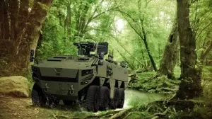 Türkiye'nin yeni zırhlı aracı Altuğ 8x8 göreve hazırlanıyor