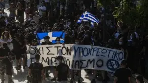 Yunanistan'da Kovid-19'un "Mu" varyantına rastlandı